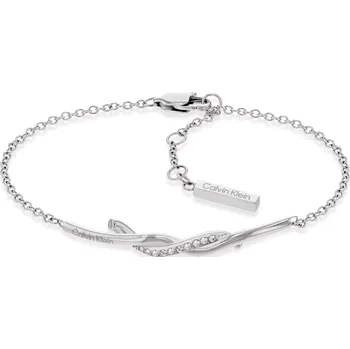 Šperk Calvin Klein Luxusní ocelový náramek s krystaly Crystallized Weave 35000577 + 2 měsíce na vrácení zboží