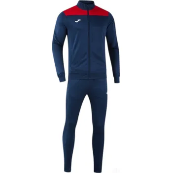 Pánská móda Souprava JOMA PHOENIX III, barva tmavě modrá - červená, velikost 2XS
