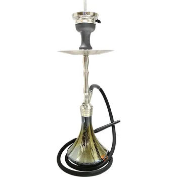 Čistič dýmky Vodní dýmka Aladin MVP 460 model 1 nerez 52 cm Rainbow