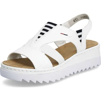 Dámské sandále Dámské sandály RIEKER V44Y5-80 bílá S6 39