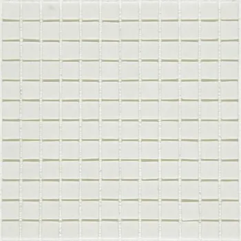 Obklad Skleněná mozaika Mosavit Monocolores Blanco 30x30 cm lesk MC101ANTISLIP
