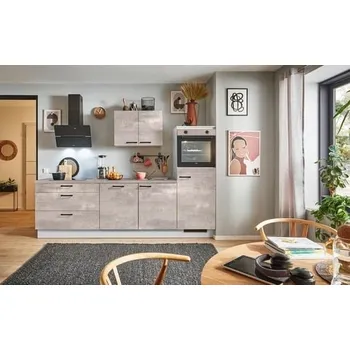 Naturel 270x60x92 cm mat beton perlově šedá