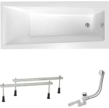 Obdélníková vana Laguna Idea Plus 170x75 cm akrylát levá i pravá SIKOID1700AN