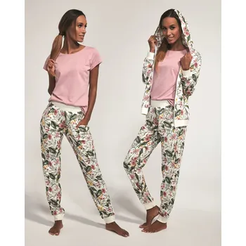 Dámské pyžamo Pyžamo Cornette 355/174 Amy třídílné Barva: smetanová, Velikost: XXL