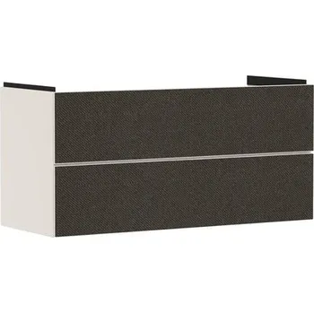 Koupelnový nábytek Skříňka pod umyvadlo bez umyvadla Hansgrohe Xevolos E 118x57,5x47,5 cm písková matná béžová mat 54185660