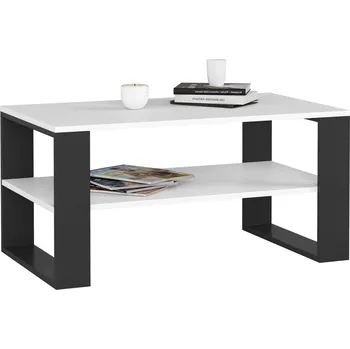 Konferenční stolek Konferenční stolek DOMI II bílý/černý