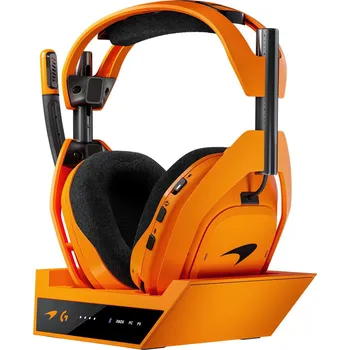 Sluchátka Logitech A50 X McLaren Racing Edition Papaya