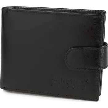 Peněženka Pánská kožená peněženka s RFID Sanchez černá