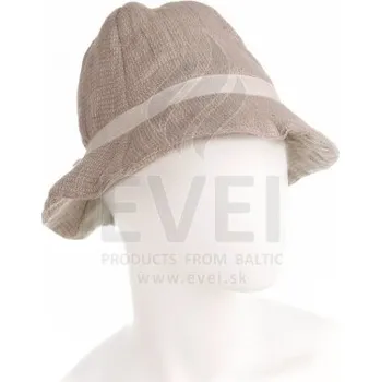 EVEI - Čepice do sauny, 100% len, univerzální, přírodní