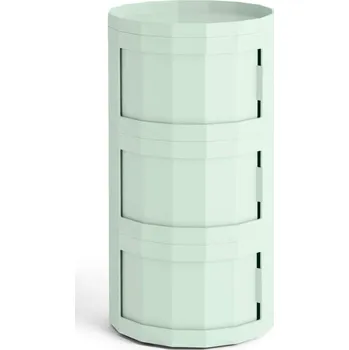 Noční stolek HAY Úložný stolek Facet Cabinet 30, soft mint