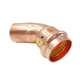 Fitinka CU lisovací koleno 45° 9040 - 28 - pro topení i rozvod plynu F/M