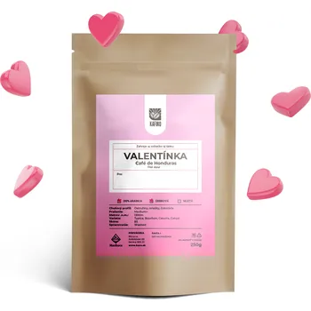 Káva Kafino Valentýnka zrnková káva 250 g