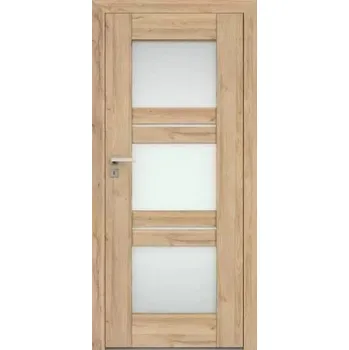 Interiérové dveře Interiérové rámové dveře Piano 4 s obdelným a horizontálním prosklením. Dveře mají rám z MDF desky.