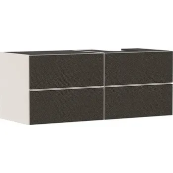 Koupelnový nábytek Skříňka pod umyvadlo pod desku Hansgrohe Xevolos E 137x55,5x55 cm písková matná béžová mat 54240660