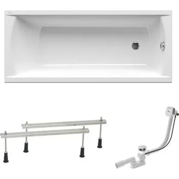 Vana Obdélníková vana SAT Fusion 160x70 cm akrylát levá i pravá SATVR160APN