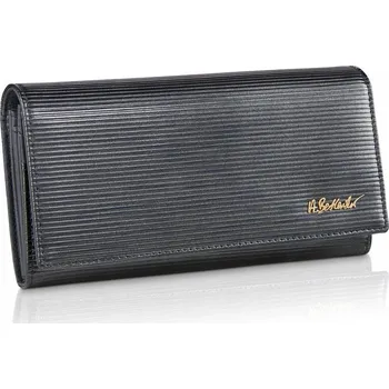 Peněženka Betlewski peněženka z pravé kůže šedá - dámská