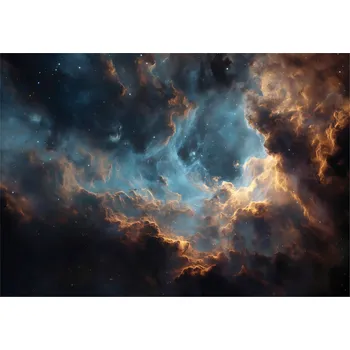 Fototapeta FOTOTAPETA PRO DĚTI KOSMOS OBLÁČKY PRO CHLAPCE DĚTSKÁ TAPETA 150x105