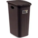 STEFANPLAST Koš na prádlo Elegance 36 l, hnědý