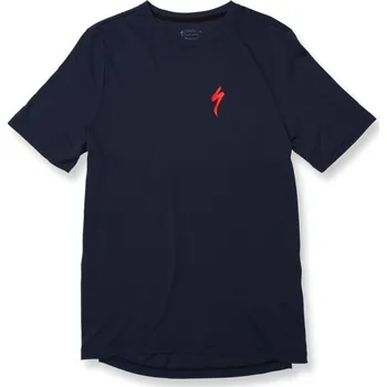 Pánské tričko Triko Specialized Drirelease Tee S-logo nvy/flored L