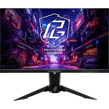 Monitor ASRock Phantom Gaming PG27FFX2A 27" LED monitor, herní, 27", IPS, 1920×1080, 16:9, 520Hz, 1ms, 400cd/m2, 1× DisplayPort, 2× HDMI, 2× USB, repro, černý, en. tř. E 90LXA0M0-A0E0A0J