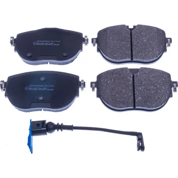 Brzdová destička Sada brzdových destiček, kotoučová brzda DENCKERMANN B111541