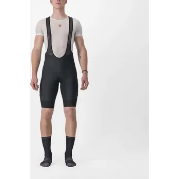 Cyklistické kalhoty Kraťasy Castelli Unlimited Cargo bibshort blk XXL - doprava zdarma