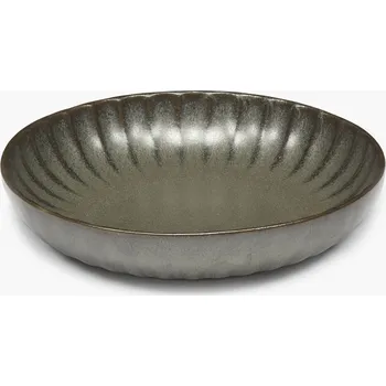 Talíř Serax, Talíře hluboké Inku, 19 cm, tmavě zelené, 2 ks. - Formadore