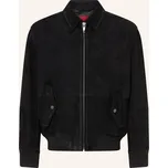 Hugo Pánská Kožená Bunda Lemai, černá, 52