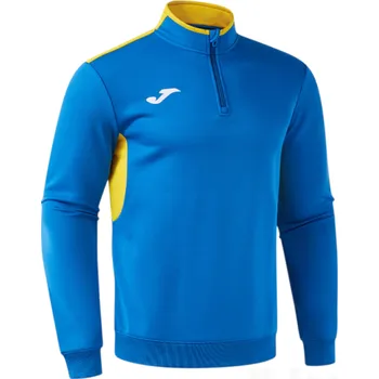 Pánská mikina Mikina JOMA WINNER IV, barva modrá - žlutá, velikost 4XS