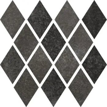 Obklad Mozaika Cir Materia Prima black storm rombo 25x25 cm lesk 1069895
