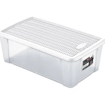 Úložný box STEFANPLAST Víceúčelový box Elegance M, bílý