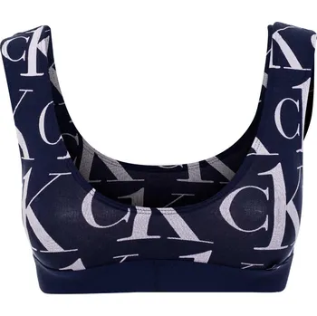 Dámské spodní prádlo Calvin Klein sportovní podprsenka modrá velikost XS