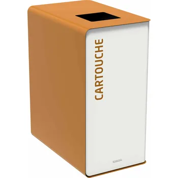 Odpadkový koš Rossignol SAS Koš na tříděný odpad - cartridge , Rossignol Cubatri, 55410, 90 L, hnědý