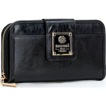 Peněženka Monnari peněženka eko kůže černá - dámská