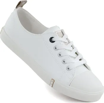 Dámská běžecká obuv Dámské nízké tenisky z eko kůže bílé Big Star TT274023 37