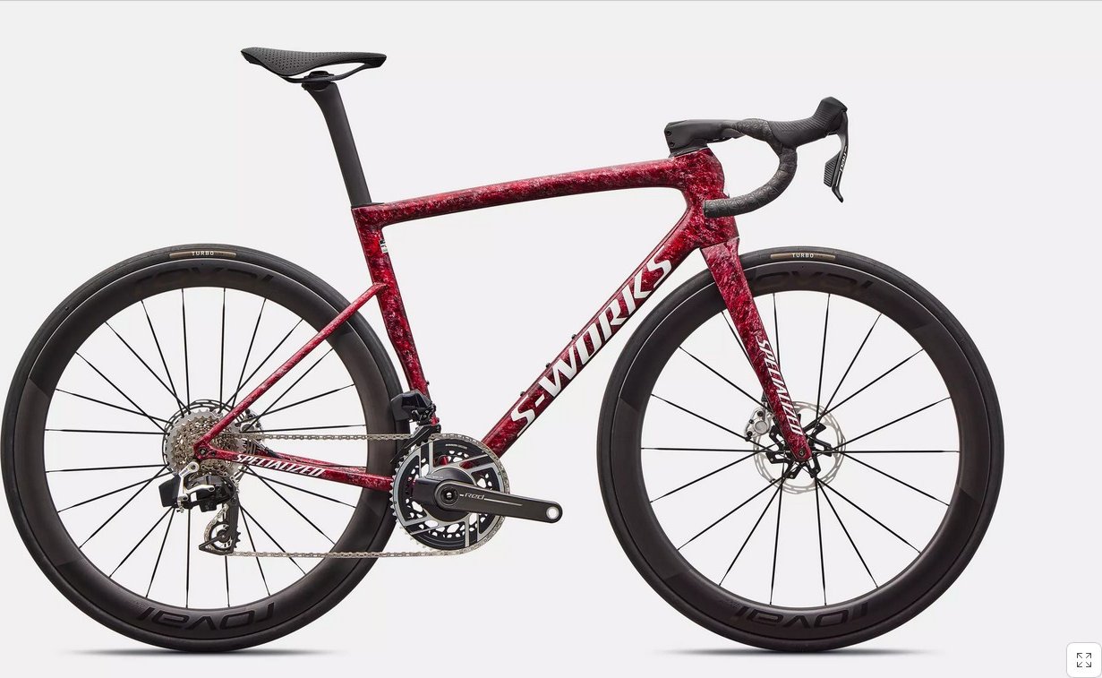 Kolo Specialized Tarmac S-Works SL8 AXS redsky/shdwsil/wht 54 - doprava zdarma