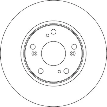 Brzdový kotouč Brzdový kotouč TRW DF4610