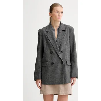 Dámské sako Sako s přídavkem vlny Marc O'Polo 510023780031 šedá 90X, vel. 36