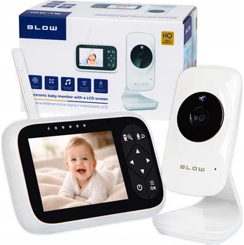 IP kamera KAMERA BLOW ELEKTRONICKÁ CHŮVIČKA S LCD MONITOREM, ŽIVÝ PŘENOS, ZOOM, UKOLÉBAVKY PRO DĚTI