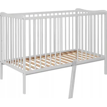 Dětská postýlka Postýlka 120x60 BUK Bílý