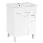 Koupelnová skříňka s umyvadlem Multi 60x46 cm bílá SPPONZA