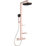 Sprchový systém Ideal Standard Alu+ s poličkou rosé BD583RO