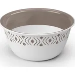 STEFANPLAST Tosca 54900 Plastová miska průměr 13 cm, bílá/světle šedá