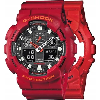 Hodinky Hodinky Casio G-Shock SET GA-100B-4AER + LUNETA 10441433 + ŘEMÍNEK 10395226 20
