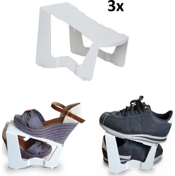 Botník ARTPLAST Flip Flap U22W-KIT Organizér na boty bílý, 3 ks