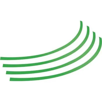 Poklice na kolo Lampa Samolepicí proužky na kolo&nbsp;RIM STICKERS 17–20" zelená