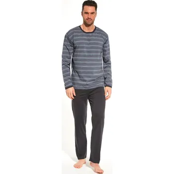 Pánské pyžamo Pyžamo Cornette Various 138/34 dl/r M-2XL Barva: grafit, Velikost: XXL