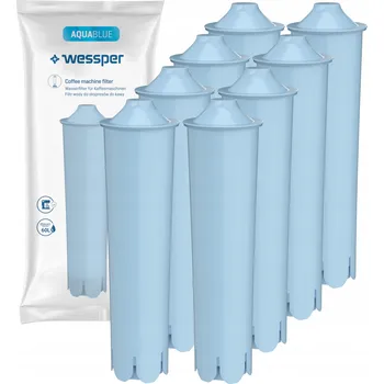 Příprava kávy Vodní filtr Wessper pro kávovary Jura ENA7 E6 A1 A7 D6, náhrada, 8 ks