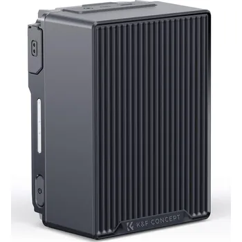 K&F Graphite Black 99Wh V-mount battery KF-V99 SE, dual D-tap interface, 100W