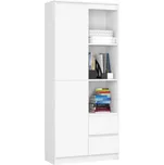 Skříň Rexa 80 cm bílá